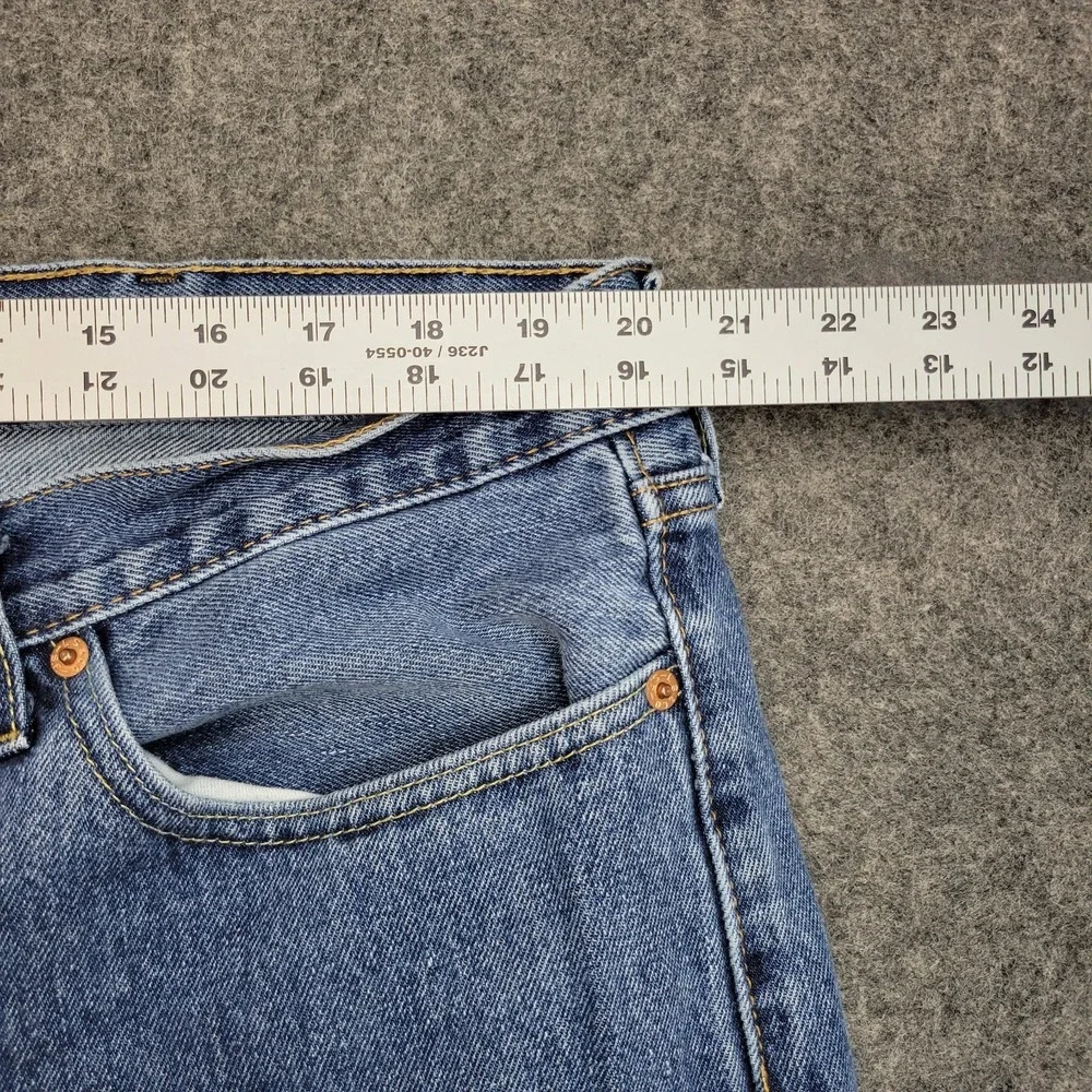 Levis 550 Jeans Mens 42x30 Blue Denim Red Tab Streetwear Dad Weekend‎ Casual